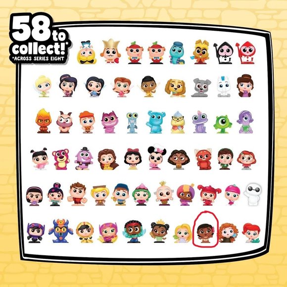 Disney Doorables Series 8: Young Moana (RARE) - Picture 2 of 2